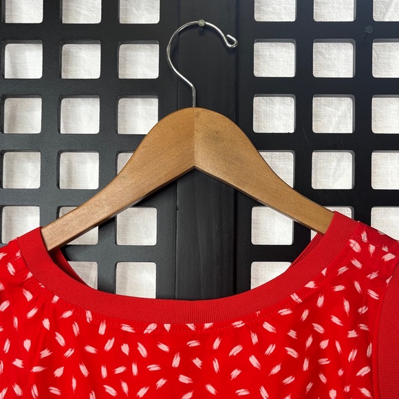 ❤️ Chico’s Zenergy Red Sleeveless Stretch Flowy Top Women Size 3 XL ❤️ - Picture 7 of 12